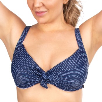 Panos Emporio Water Electra Bikini Top Marineblå polyamid F 38 Dame