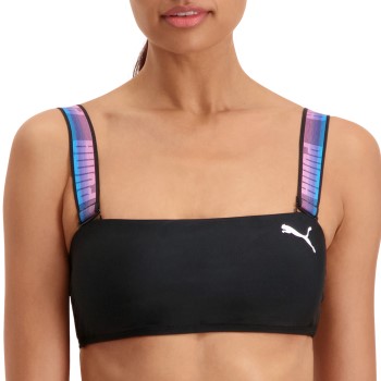 Puma Bandeau Bikini Top Sort Medium Dame