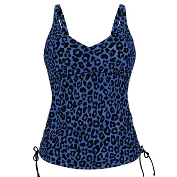 Rosa Faia Batik Safari Tankini Top Blå Mønster C 42 Dame