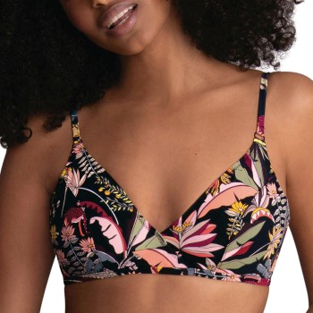 Rosa Faia Lisboa Love Minou Bikini Top Sort mønstret C 36 Dame