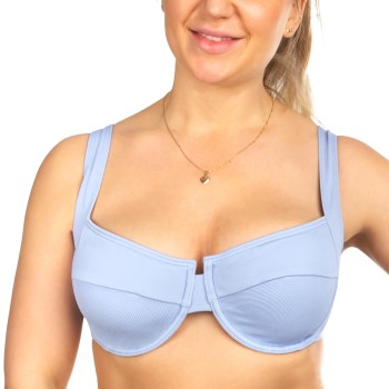 Sunseeker Rustic Sweetheart Underwire Bikini Bra Lyseblå polyamid D 40 Dame