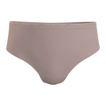 Tommy Hilfiger Trusser Invisible High Waist Thong Beige Large Dame