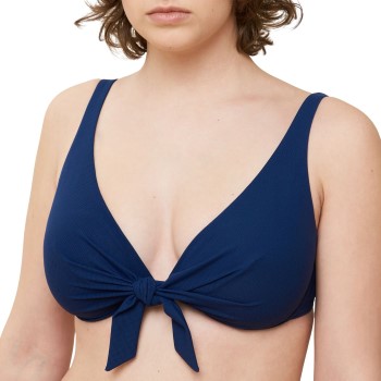 Triumph Summer Glow W Sensual Deep Bikini Top Marineblå B 44 Dame