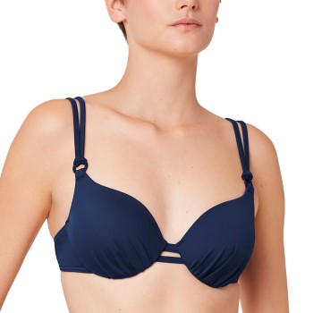 Triumph Summer Mix And Match WP Bikini Top Navy B 36 Dame