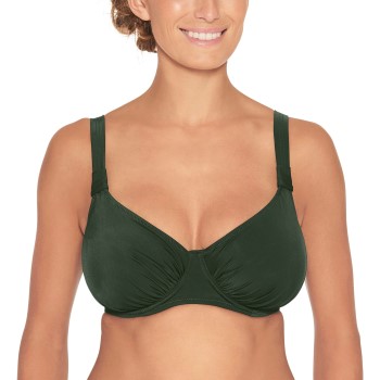 Wiki Basic Full Cup Bikini Top Militærgrøn  C 85 Dame