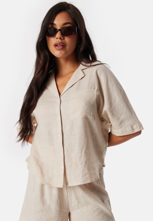 ONLY Onltokyo Life Linen Shirt Moonbeam XL