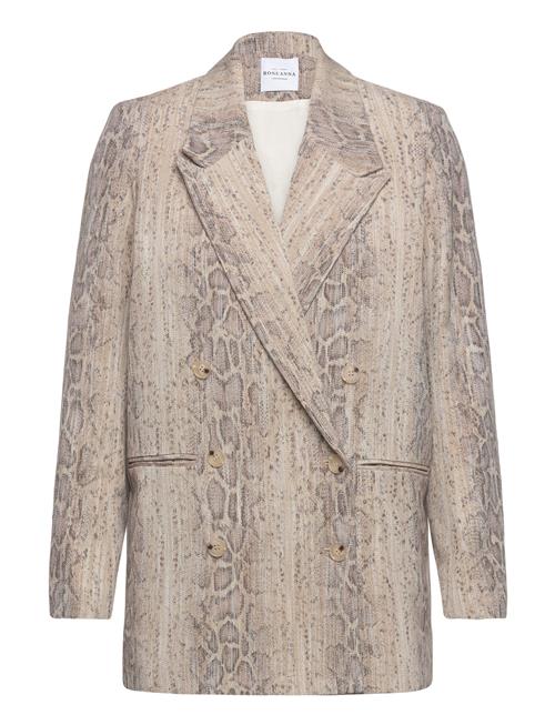 Se Jacket Kiss Python ROSEANNA Beige ved Booztlet