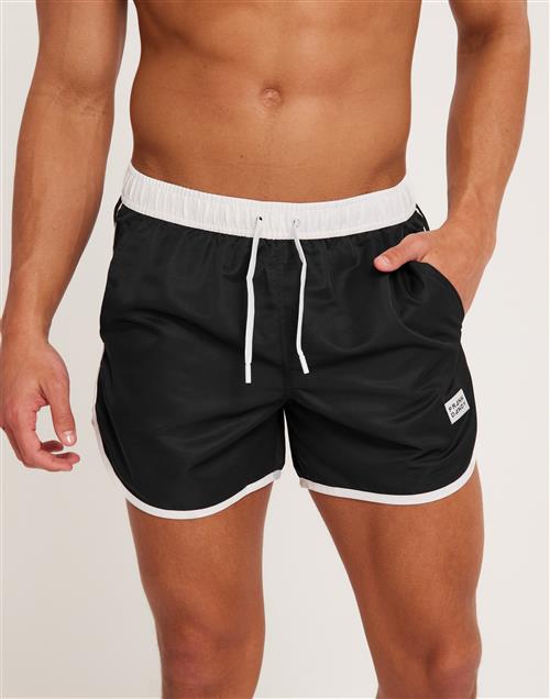 Frank Dandy St Paul Swim Shorts Badeshorts Black