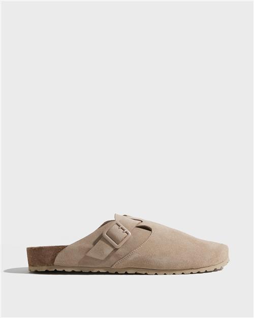 Jack & Jones Jfwlouis Suede Mule Tøfler Beige