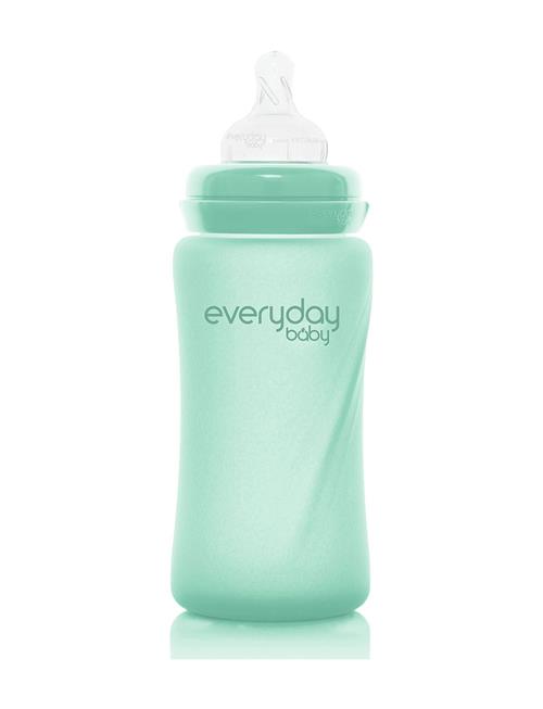 Everyday Baby Glass Baby Bottle Healthy + Mint Green 240Ml Everyday Baby Green