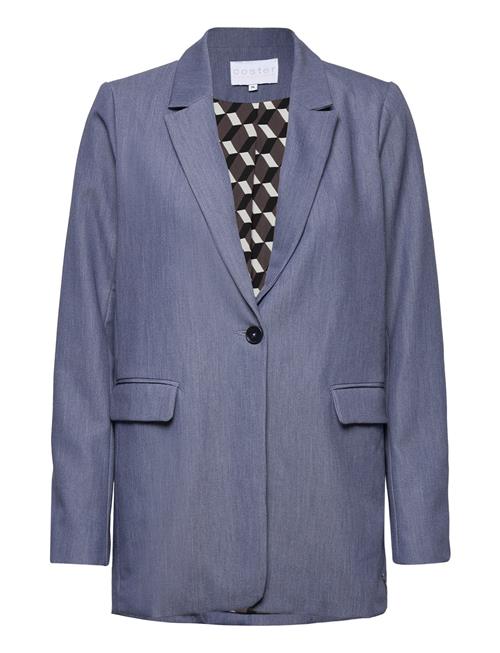 Se Coster Copenhagen Relaxed Blazer - Zoe Coster Copenhagen Blue ved Booztlet