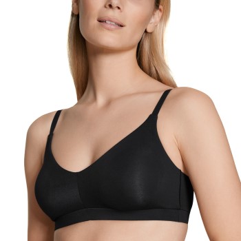 Calida Bh Natural Skin Bralette Sort Small Dame