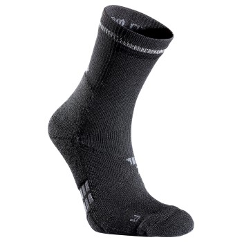 Seger Strømper Running Mid Wool Sock Sort Str 40/42