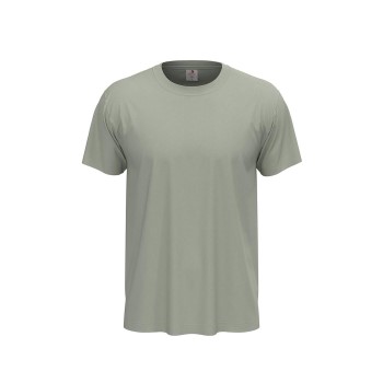 Se Stedman Classic Men T-shirt Zinkgrå bomuld Small Herre ved Timarco