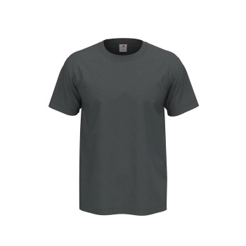 Stedman 4P Comfort Men T-shirt Grå bomuld Medium Herre