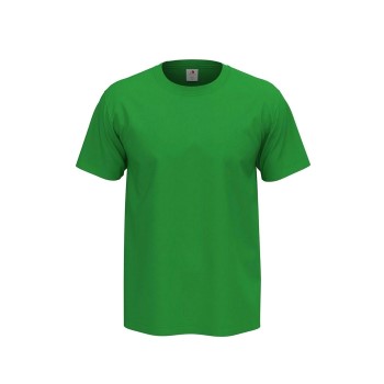 Se Stedman 4P Comfort Men T-shirt Grøn bomuld Medium Herre ved Timarco