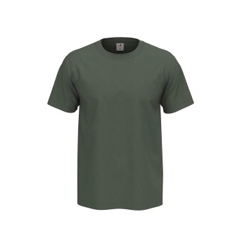 Se Stedman Comfort Men T-shirt Zinkgrå bomuld Small Herre ved Timarco