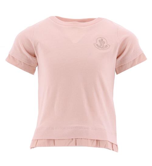 Se Moncler T-shirt - Rosa ved KidsWorld