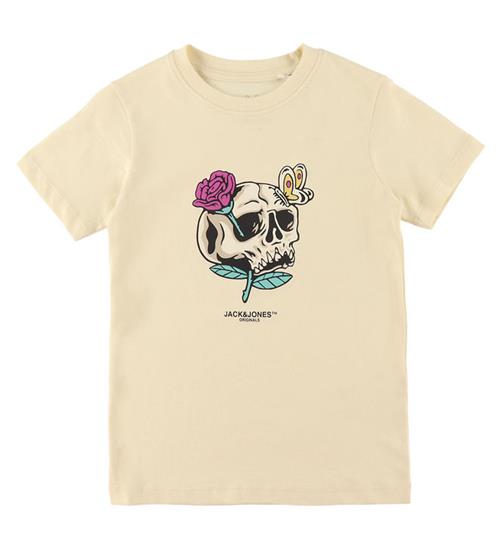 Jack & Jones Jack & Jones T-shirt - JorTampa - Buttercream