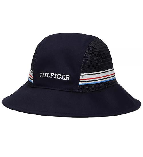 Tommy Hilfiger BÃ¸llehat - Track Club - Space Blue m. Logostribe