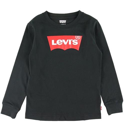 Se Levis Bluse - Batwing - Sort m. Logo ved KidsWorld