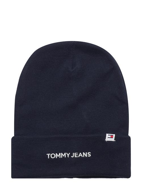 Se Tommy Hilfiger Tjm Linear Logo Beanie Tommy Hilfiger Navy ved Booztlet