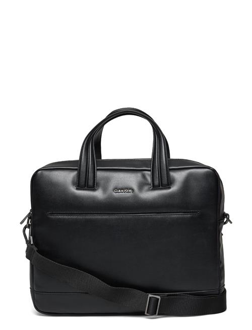 Se Calvin Klein Ck Set 2G Laptop Bag Calvin Klein Black ved Booztlet