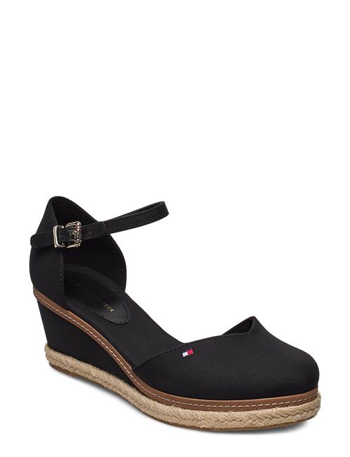 Tommy Hilfiger Basic Closed Toe Mid Wedge Tommy Hilfiger Black