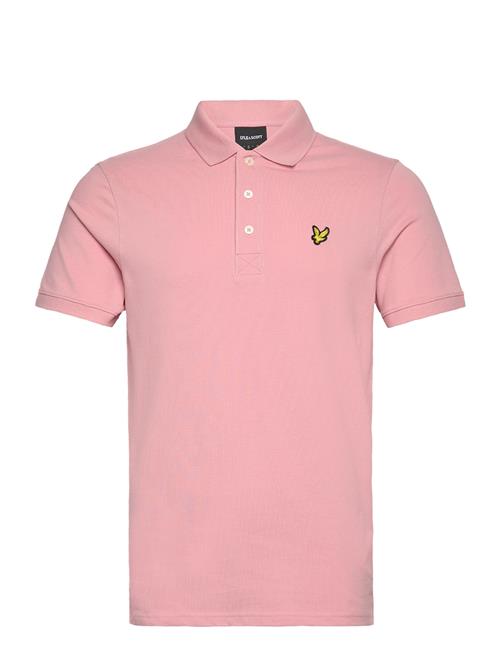 Lyle & Scott Plain Polo Shirt Lyle & Scott Pink