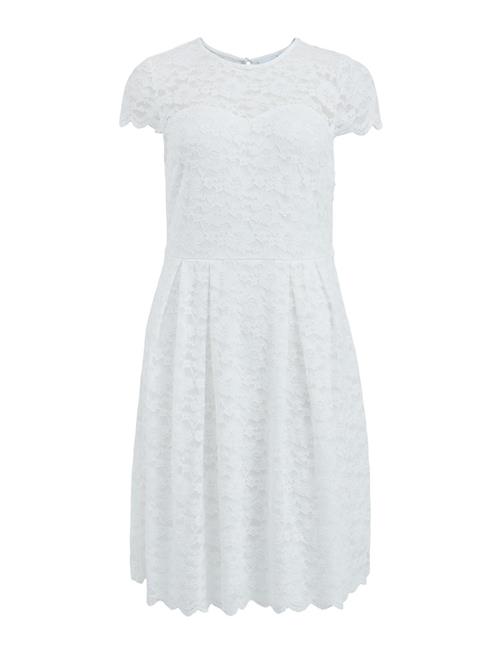 Vikalila Capsleeve Lace Dress - Noos Vila White