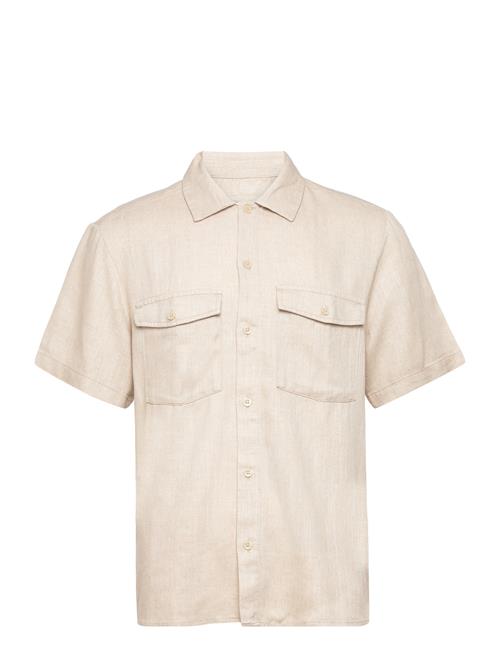 ONLY & SONS Onskari Ss Shirt Visc Lin 0075 Cs ONLY & SONS Cream