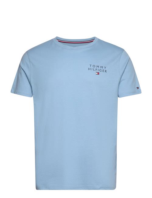 Tommy Hilfiger Cn Ss Tee Logo Tommy Hilfiger Blue