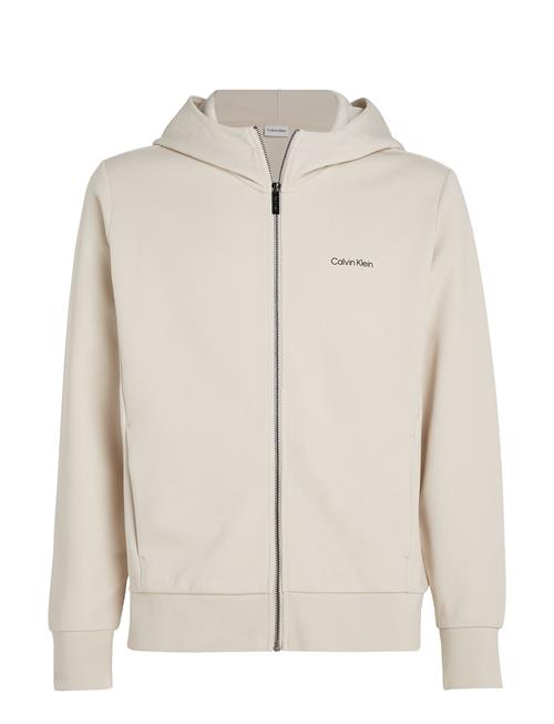 Calvin Klein Micro Logo Repreve Hoodie Jacket Calvin Klein Beige