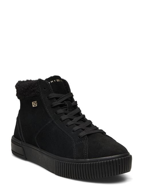 Tommy Hilfiger Vulc Suede Sneaker Hi Tommy Hilfiger Black