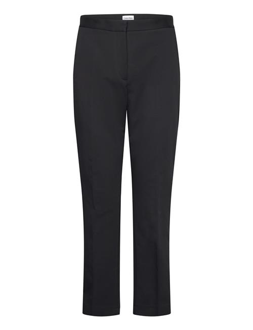 Se Cotton Stretch Slim Pant Calvin Klein Black ved Booztlet