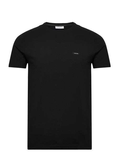 Se Calvin Klein Stretch Slim Fit T-Shirt Calvin Klein Black ved Booztlet