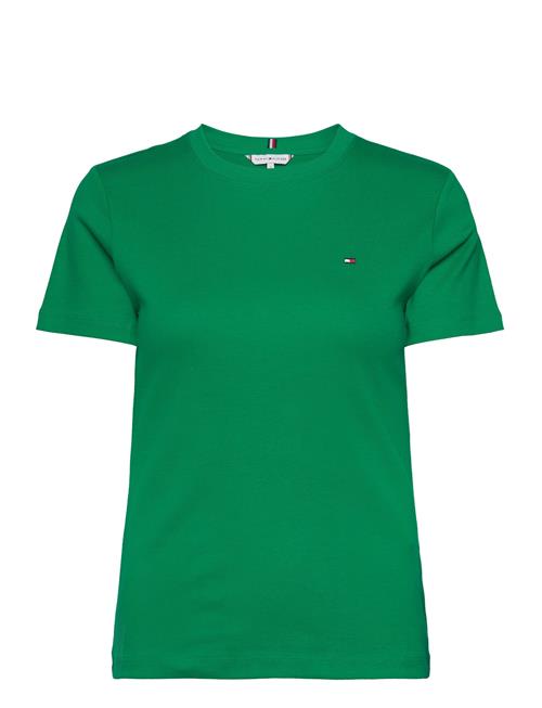 Tommy Hilfiger Slim Cody C-Nk Ss Tommy Hilfiger Green