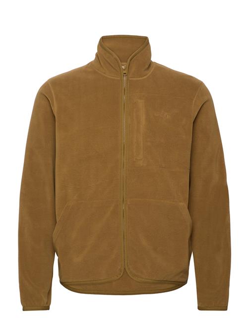 Fleece Zip Jacket GANT Beige