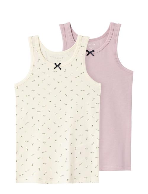 name it Nmftank Top 2P Buttercream Floral Noos Name It Patterned