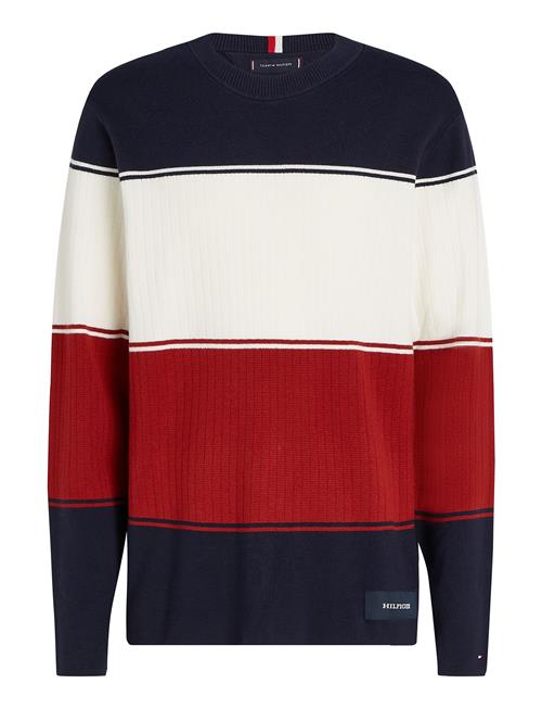 Milano Colourblock Crew Neck Tommy Hilfiger Navy