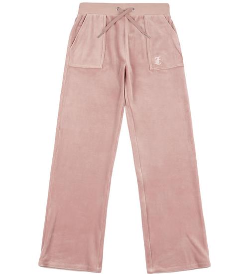 Juicy Couture Juicy Couture Velourbukser - Tonal - Adobe Rose