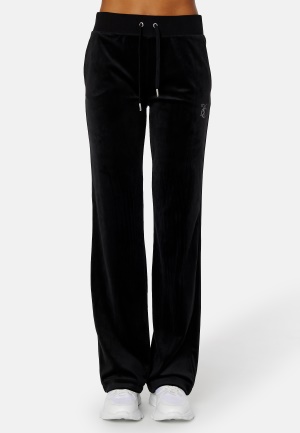 Juicy Couture Arched Diamante Del Rey Pant Black XXS