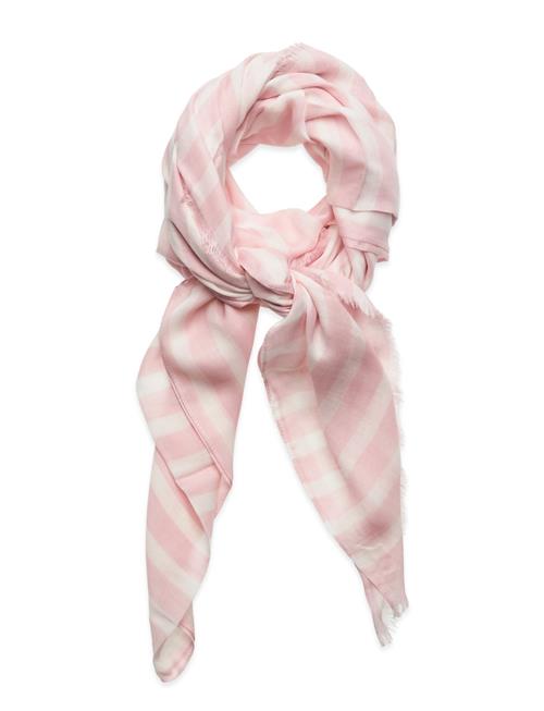 Se Tommy Hilfiger Essential Flag Scarf Tommy Hilfiger Pink ved Booztlet