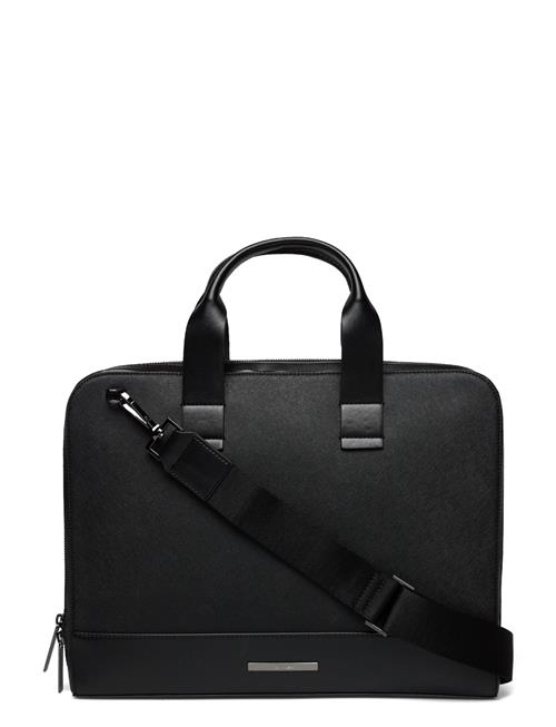 Calvin Klein Modern Bar Slim Laptop Bag Calvin Klein Black