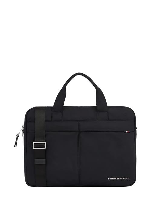 Tommy Hilfiger Th Signature Computer Bag Tommy Hilfiger Black