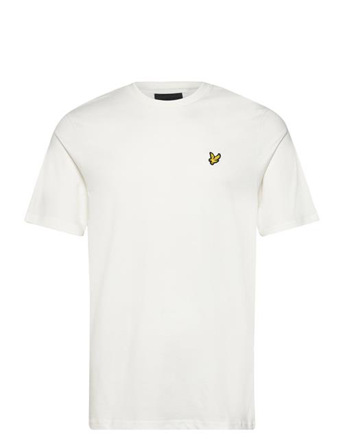 Se Lyle & Scott Plain T-Shirt Lyle & Scott White ved Booztlet