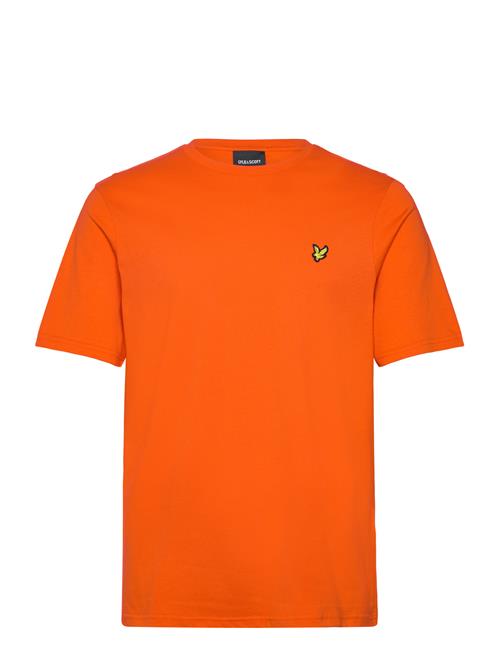 Se Lyle & Scott Plain T-Shirt Lyle & Scott Orange ved Booztlet