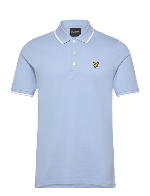 Se Lyle & Scott Tipped Polo Shirt Lyle & Scott Blue ved Booztlet