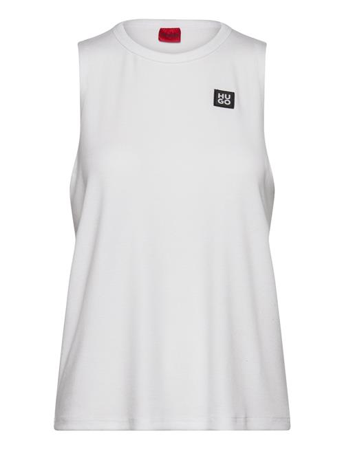 Se HUGO Naiani_Tank Top HUGO White ved Booztlet