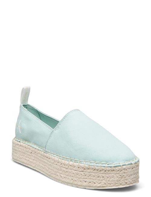 Se Calvin Klein Platform Espadrille Ml Btw Calvin Klein Blue ved Booztlet